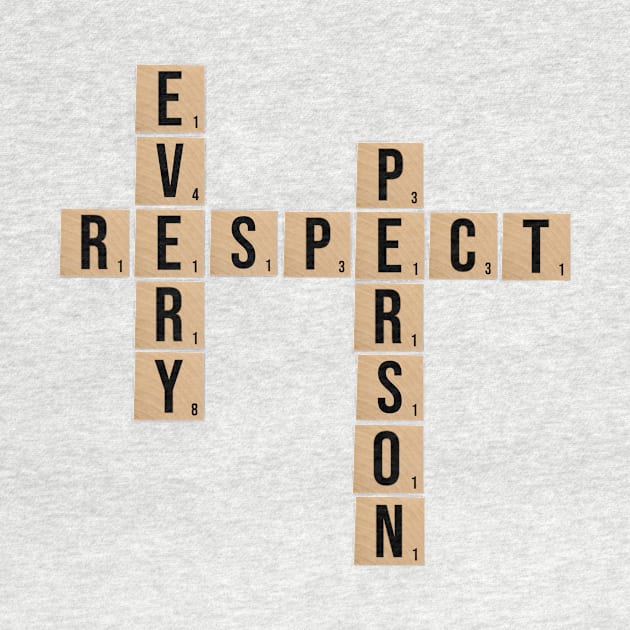 Scrabble - Respect Every Person by bobdijkers